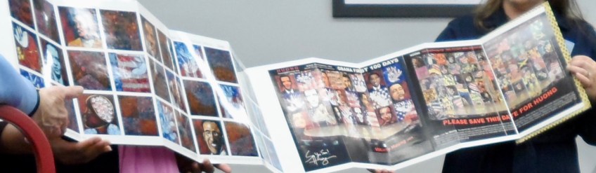 Sample page from book of mural images